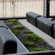 Simulated green plants, high-end light luxury Internet celebrity, platform landscaping, soft decoration, hotel dry landscape entrance hall combination moss