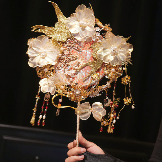Chinese wedding handmade fan