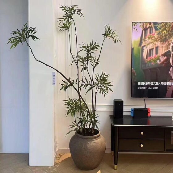 The top ten contributions of artificial trees and simulated green plants on the balcony