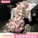Waterfall table flower simulation birthday banquet party