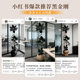 Office fake green plant decoration simulated black diamond