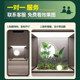 Simulated green plant landscaping combination balcony view layout room