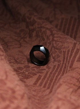 上觉手作复古木头古典中国风戒指