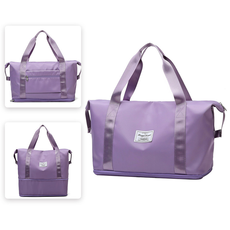 女健身包干湿分离手提包防水待产包 法比菲旅行袋