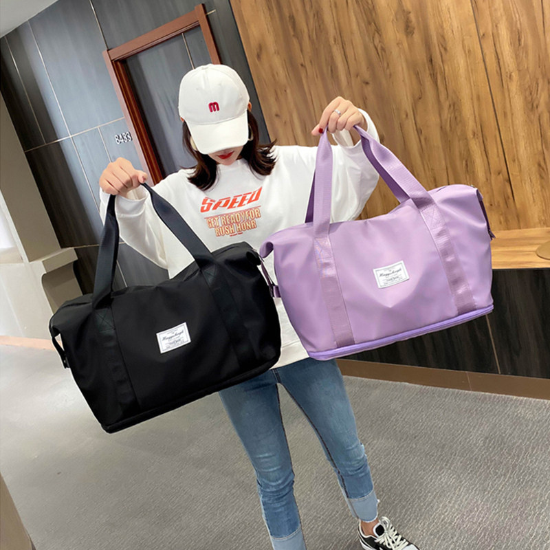 女健身包干湿分离手提包防水待产包 法比菲旅行袋