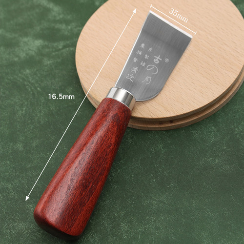 古月裁皮刀36mm 秀次 皮革开料 手工diy皮革皮艺下料  右手用切皮 - 图0