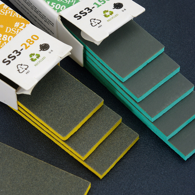 夹缝中求生存 海绵砂纸 弹性打磨 手工DIY皮具皮革 耐用型5片装,淘宝优惠券,粉丝福利购,淘宝优惠卷