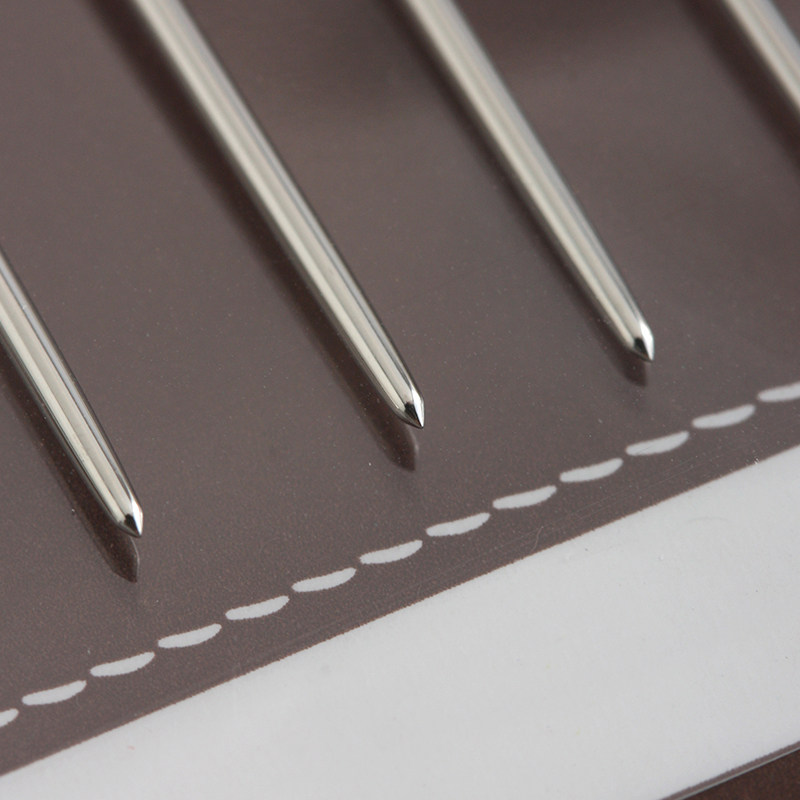 皮革圆头针 手工DIY自制皮革制作 手缝针缝皮针 手缝线5枚装48602,淘宝优惠券,粉丝福利购,淘宝优惠卷