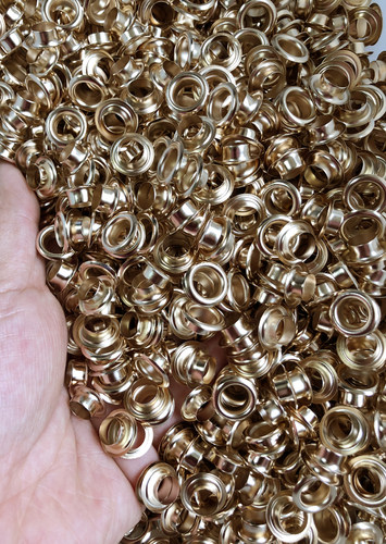 9017鸡眼气眼扣 手工DIY皮革工具 五金气眼 纯铜 内径8mm - 图3