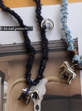 高版本！手工制织布编织项链