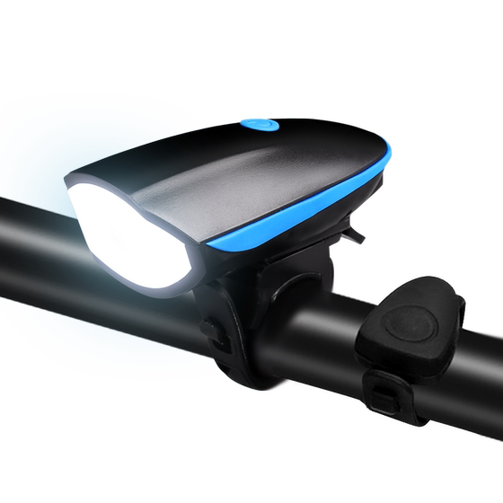 Bicycle light headlight strong light night riding mountain bike bell