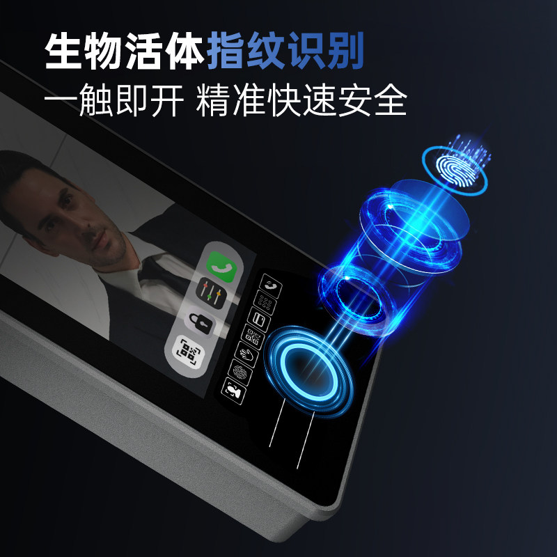 8 ways to open the door with mobile phone management wifi face IC