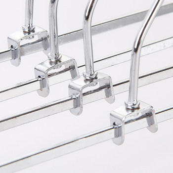 The second generation stainless steel trouser rack house rack non-slip skirt clip trouser clip hanger seamless belt trouser clip