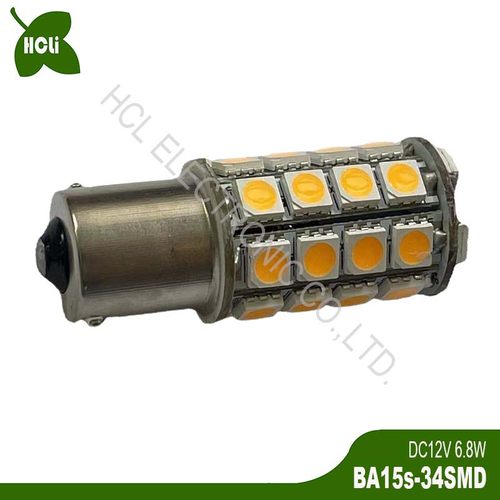 DC12V 7W 1156 BA15S BAU15S P21W 1141 R10W led车灯泡 汽车尾灯 - 图0
