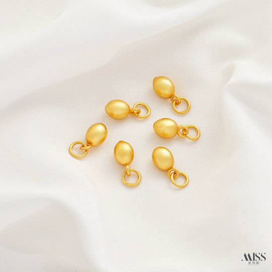 Youshi Nisha gold strong color retention bell gourd pendant