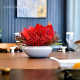 Hotel round table carousel Chinese high-end restaurant fake flowers