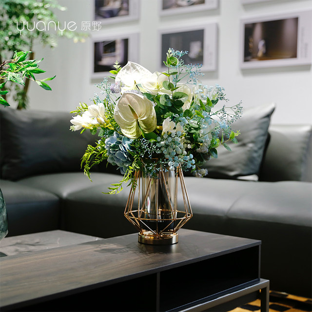 High-end luxury vase decoration for hotel