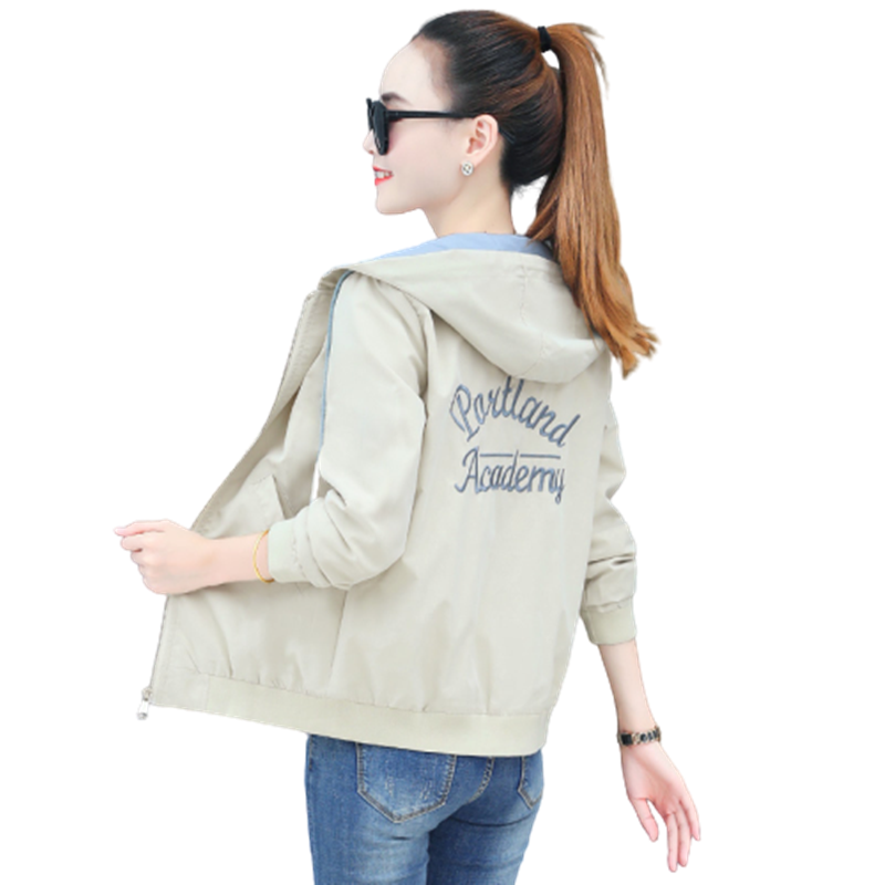 2020春秋季新款宽松短款外套上衣 歌菲馨短外套