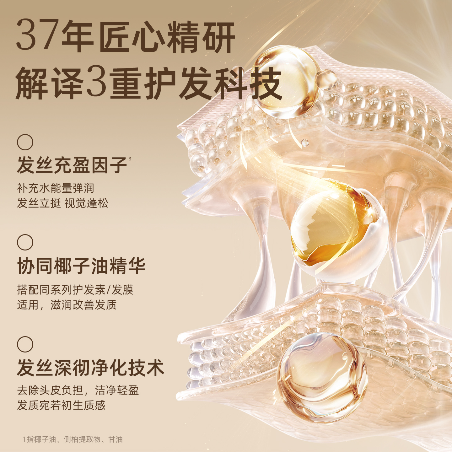 澳洲绿色溪谷椰油洗发水丰盈蓬松女柔顺洗发膏洗护套装官方正品