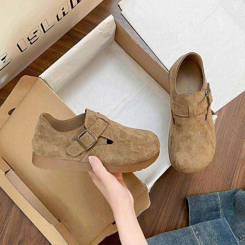 春季季全包勃肯鞋女2026年新款厚底一脚蹬懒人鞋配裙子豆豆0116z,淘宝优惠券,粉丝福利购,淘宝优惠卷