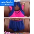 CORTUBO Thời trang Hàn Quốc thể thao mùa xuân nóng bỏng chia áo tắm nữ đơn giản ngực nhỏ thon thả sinh viên tự bảo thủ - Bộ đồ bơi hai mảnh