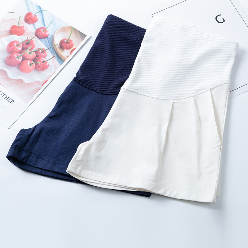 孕妇短裤夏季孕妇裤子棉麻打底裤 珂娅奴孕妇打底裤