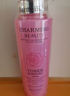 正品名美人菁纯臻颜玫瑰水450ml