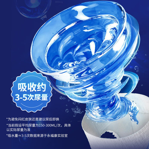 永福康成人拉拉裤老年人专用夜用加厚男女尿不湿老人内裤式纸尿裤 - 图0