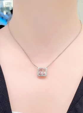 星光方糖项链精致百搭