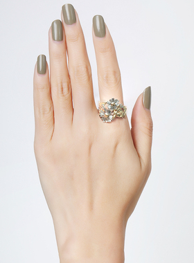 Annaya花神系列戒指花朵指环