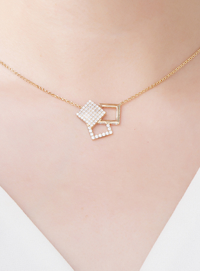 小众设计高级感项链锁骨链