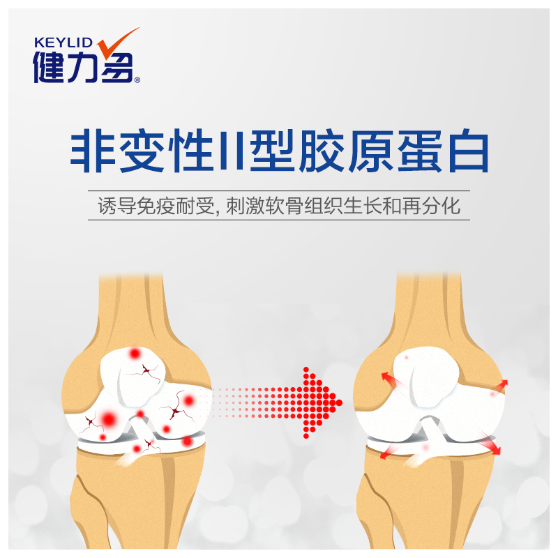 汤臣倍健风振专卖店汤臣倍健中老年骨胶原蛋白搭氨糖软骨素加钙片健力多2