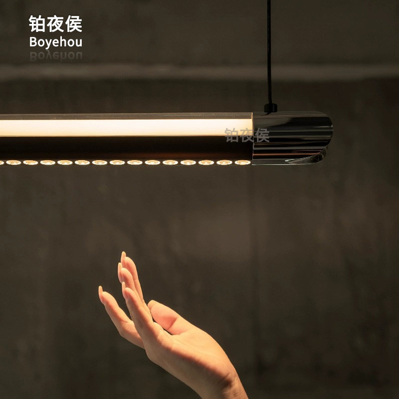铂夜候皓月餐厅吊灯轻奢茶室简约创意吧台餐桌灯高端一字长条灯具,淘宝优惠券,粉丝福利购,淘宝优惠卷