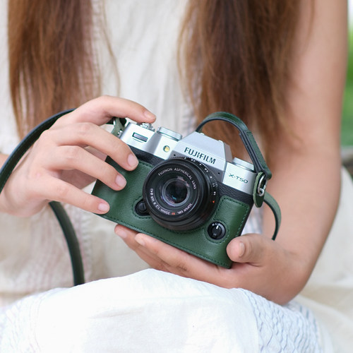 富士XT50保护套XT30三代二代XS20X100VIXT5相机包配件真皮xe5xm5 - 图1