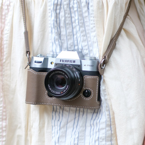 富士XT50保护套XT30三代二代XS20X100VIXT5相机包配件真皮xe5xm5 - 图0