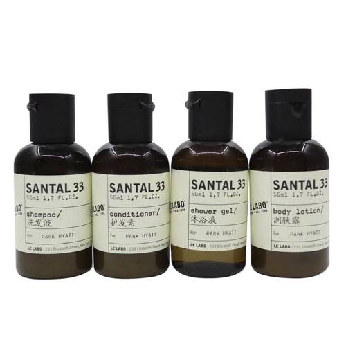LELABO SANTAL33檀香 洗发水护发沐浴露身体乳 旅行套装50ml - 图3