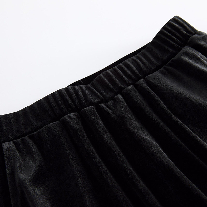 胖妈妈秋装金丝绒中老年运动套装女 恩文女装中老年女装