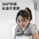 Yulaiyuxiang Portable U-shaped Neck Pillow Press and Inflate