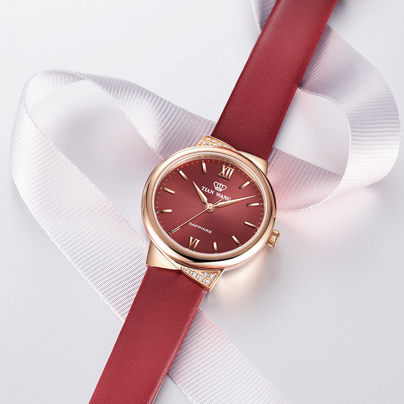 [情人节礼物]正品小表盘防水天王表 天王天唯雅国产腕表