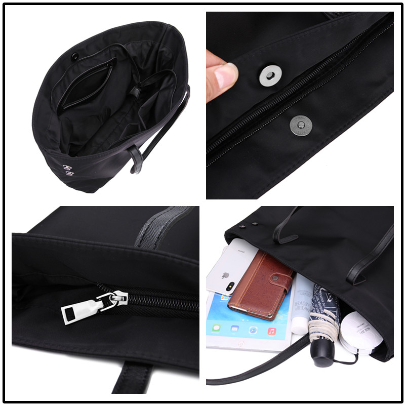 女单肩牛津布尼龙通勤妈妈帆布包 本金女士包袋