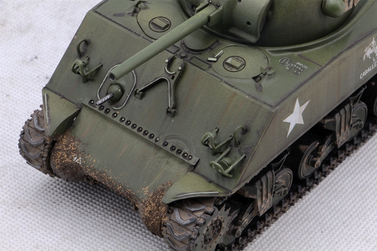 模型网 代工成品 非典制作 1/35 田宫 35250 美M4A3谢尔曼 带车长