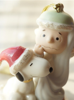 圣诞树吊饰挂饰diy史努比snoopy