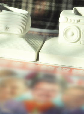 复古风火柴陶瓷出口美国绝版摆件