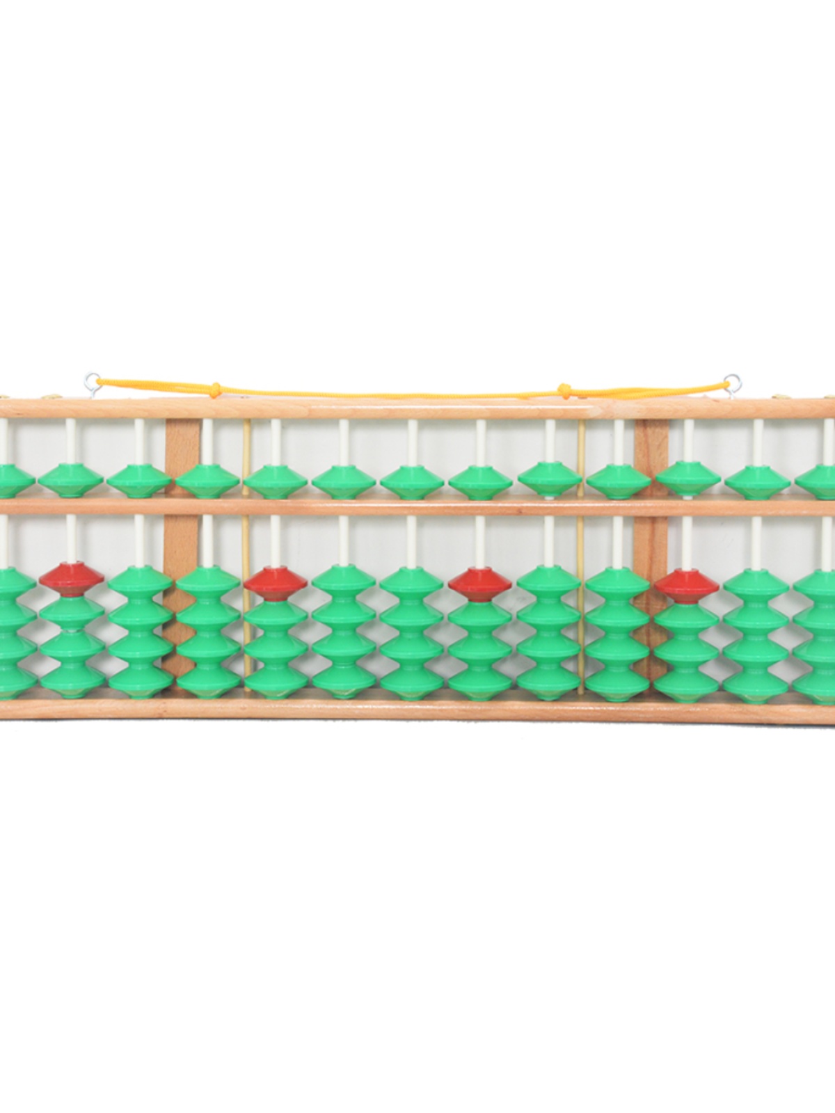 三指峰13档大教学算盘可挂式教学教具大号教学算盘高档教学算盘-图2