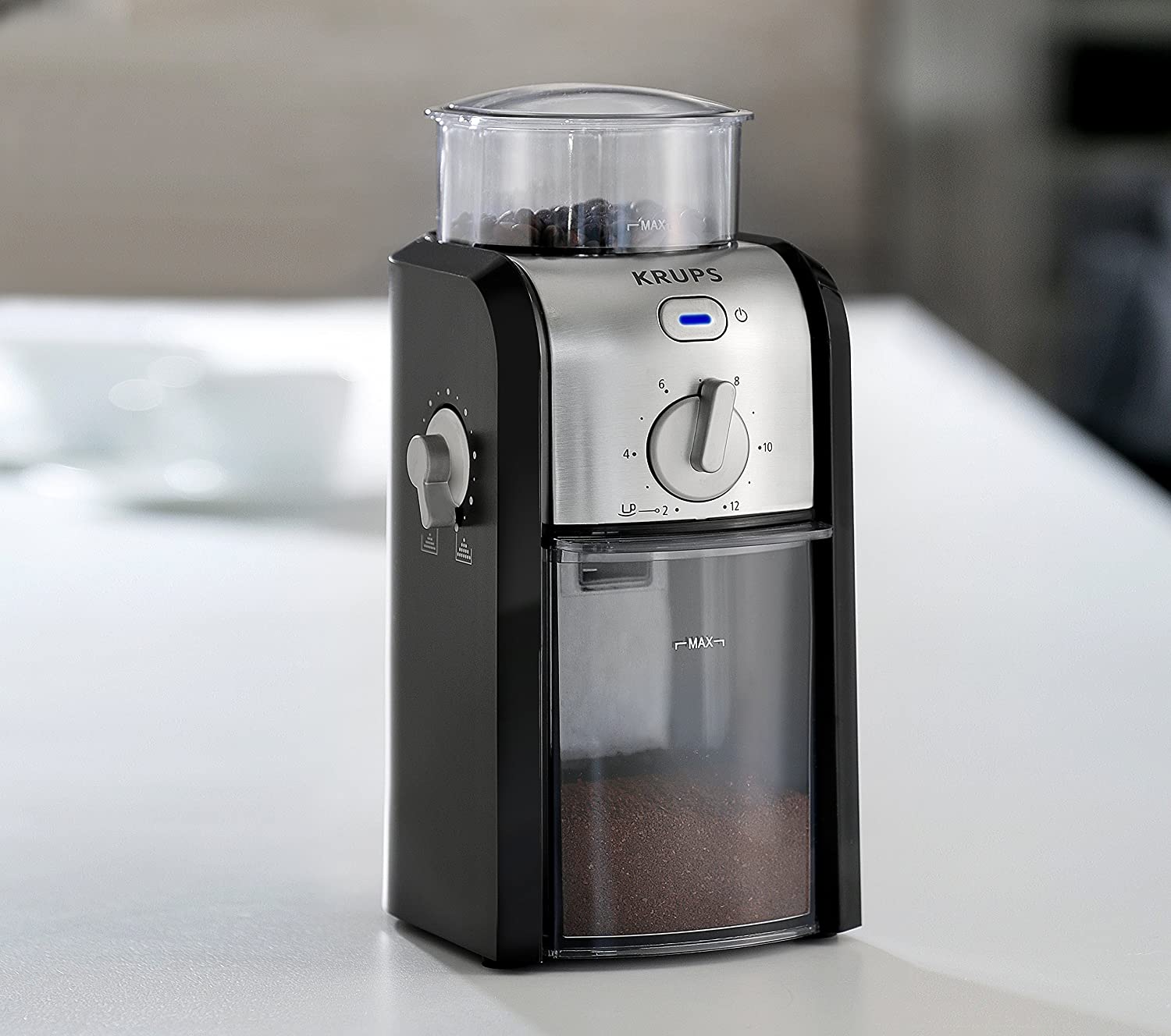 英国代购Krups Expert Burr Grinder 电动咖啡研磨机磨豆机 - 图0