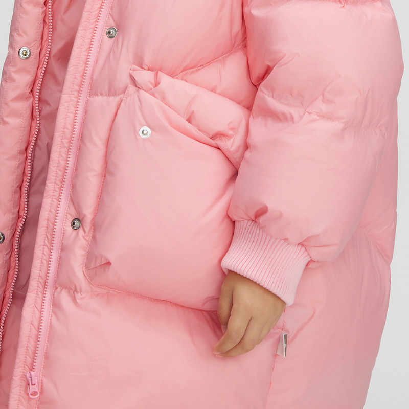 播broadcute童装羽绒服秋冬新款男女童保暖口袋外套KEQ4R636