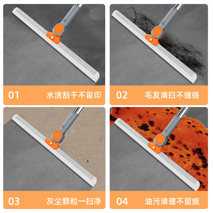 刮水板卫生间扫地神器浴室扫水扫把地刮地面硅胶刮水器刮水拖把净 - 图1