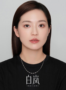 闪片链女轻奢锁骨链气质裸链颈链925银新款精致独特项链LL067