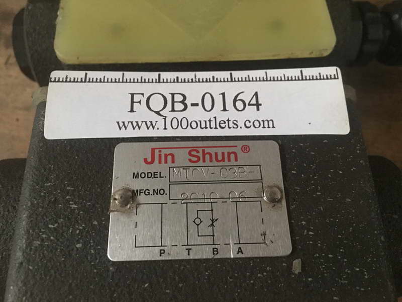 Jinshun MTCV-03B 叠加式单向节流阀 - 图0