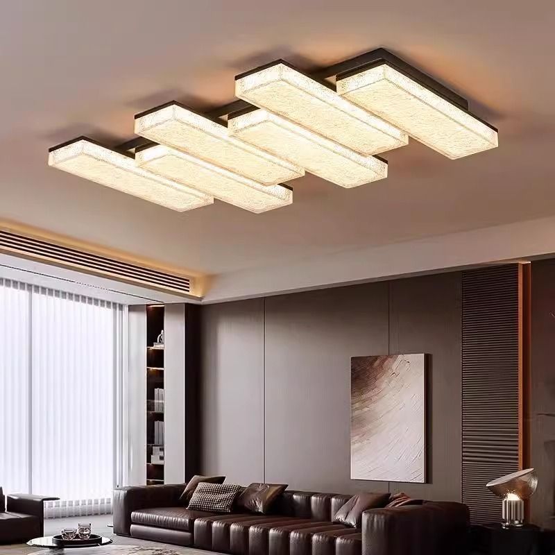 客厅主灯2025新款吸顶灯简约现代大气厅轻奢高级感主灯具套餐 - 图2